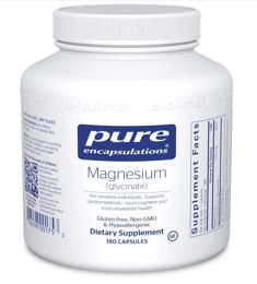 Pure Магній гліцинат / Magnesium glycinate 180 капс