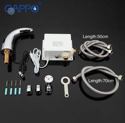 Змішувач для раковини сенсорний хром Gappo G517