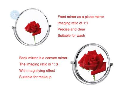 Зеркало Frap F6108 косметическое , настенное , двухстороннее