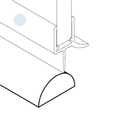 Акриловый порог для дверного проема (ФС-107-6)