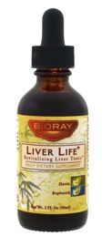 Bioray, Liver Life, (восстановление печени), 2 жидких унций (59 мл)