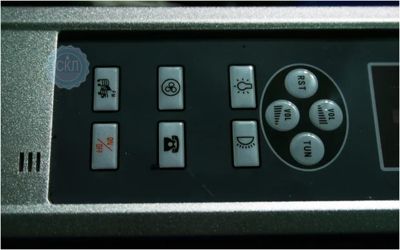 Блок управления, пульт душевой кабины кнопочный с радио и телефоном. (016) Полный комплект