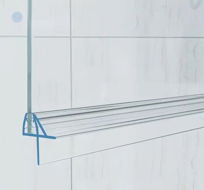 Брызгавик для душевых кабин CKL Premium 2х80 см  прозрачный нижний  PCKLFС08 4-6мм