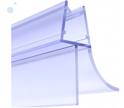 Бризговик для душових CKL Premium 2х80 см прозорий PCKLF01A801