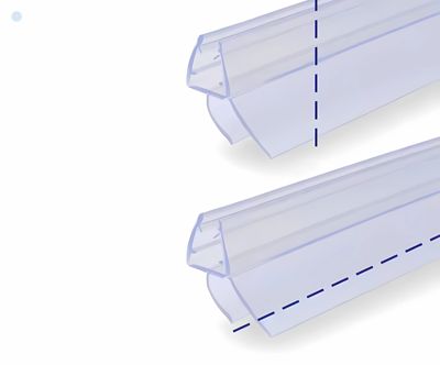 Брызговик для душевых CKL Premium 2х80 см прозрачный​ ​PCKLF01A80