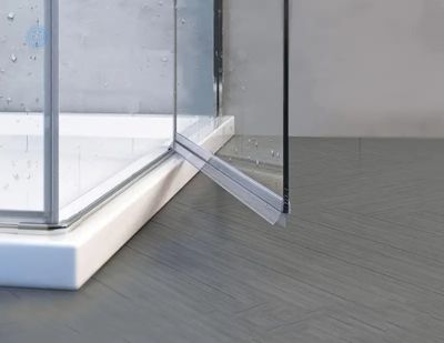 Брызговик для душевых CKL Premium 2х80 см прозрачный​ ​PCKLF01A80