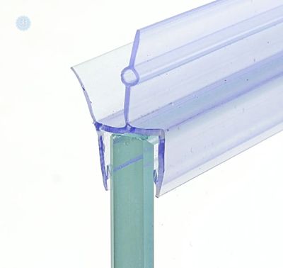 Бризковики для дверей душової кабіни нижній (ФС06А) 10 мм