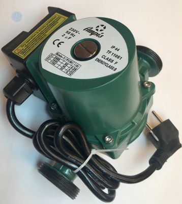 Циркуляційний насос Ampis (D25 / 4-180 green) з гайками і кабелем