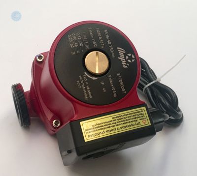 Циркуляционный насос Ampis (G25 / 4-130 Red) с гайками и кабелем
