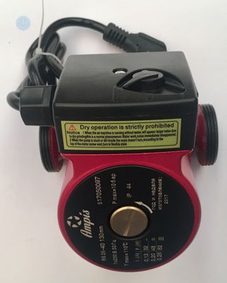 Циркуляційний насос Ampis (G25 / 6-130 Red) з гайками і кабелем