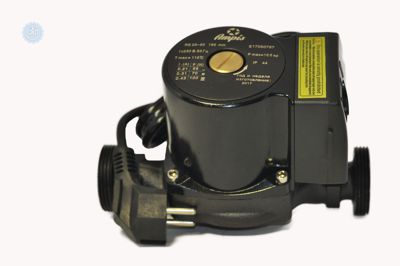 Циркуляционный насос Ampis (G25 / 6-180 Black) с гайками и кабелем