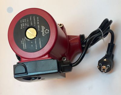 Циркуляционный насос Ampis (G25 / 8-180 Red) с гайками и кабелем