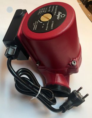 Циркуляционный насос Ampis (G32 / 8-180 Red) с гайками и кабелем