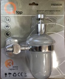 Дозатор Qtap Liberty ANT 1152 для жидкого мыла , настенный , латунь , хром