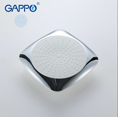 Душова система виливши є перемикачем на лійку білий / хром Gappo Noar G2448