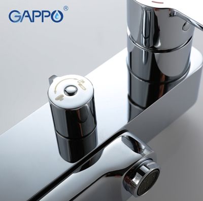 Душевая система излив есть переключателем на воронку хром Gappo Tomahawk G2402