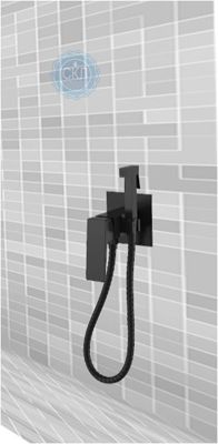 FAОP A7209-6 Встроенный гигиенический душ,чёрный