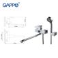 Gappo Jacob G2207 Смеситель для ванны с изливом 35 см и переключателем в корпусе хром