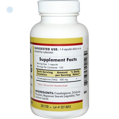 Kirkman Labs, TMG (триметилглицин), 500 мг, 120 капсул