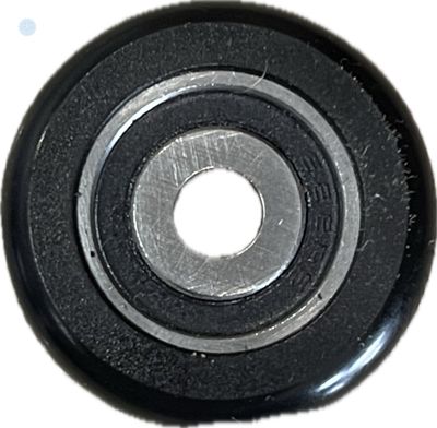 Колесо сменное с нержавейки для роликов душевых кабин, гидромассажных боксов диаметром 26 мм
