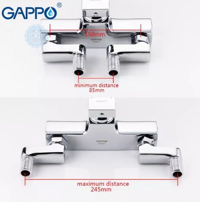 Комплект ексцентриків GAPPO G70-2 для підключення змішувача