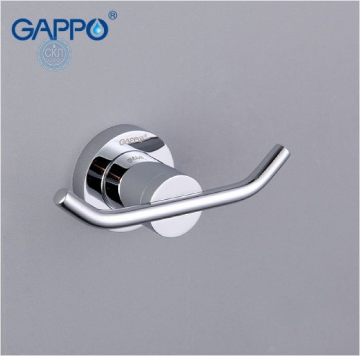 Крючок Gappo G1805-2 для полотенец , двойной , латунь