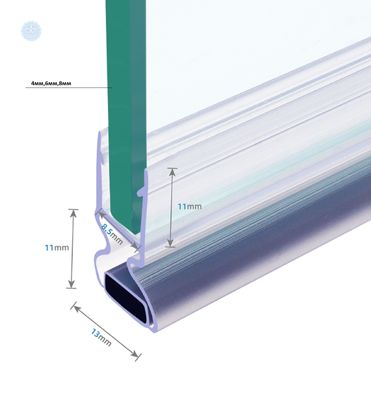 Магнітний стик дверей душової кабіни універсальний CKL Premium прозорий PCKLMSU