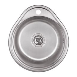 Мойка для кухни нержавейка 0,6mm 45*39*16 WEZER 4843 Satin