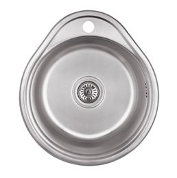 Мойка для кухни нержавейка 0,8mm 45*39*18 WEZRE 4843 Satin