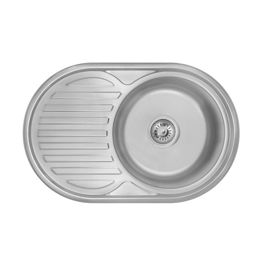 Мийка WEZER 7750 DECOR для кухні нержавейка 0,6 mm