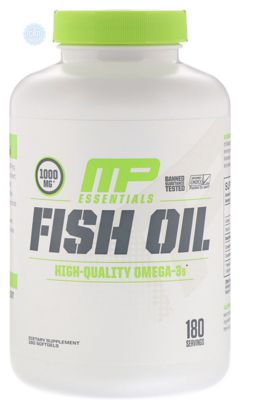 MusclePharm, Рибячий жир Essentials, 180 гелевих капсул