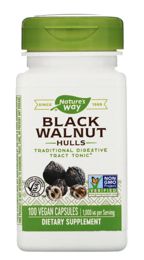 Natures Way, Black Walnut Hulls, 1,000 mg, 100 Vegan Capsules