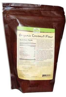 Now Foods, Органічна кокосова борошно, 454 г (16 унцій)