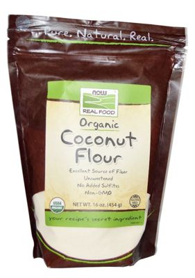 Now Foods, Органічна кокосова борошно, 454 г (16 унцій)