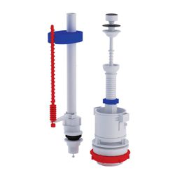 АНИ Арматура (WC4550M) с клапаном нижней подачи 1/2", хром. ручка