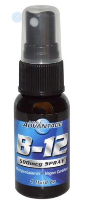 Pure Advantage, B-12, спрей, 500 мкг, 30 мл
