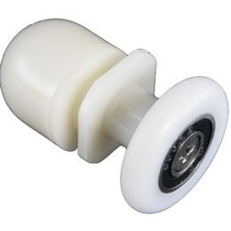 Ролик для душевые кабин, гидробоксов (скл5001) пластиковый с съемным колесом