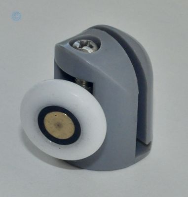 Ролик для душової кабіни, гідробоксу - верхній, сірий (скл002) Китай