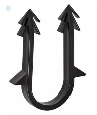 Скоба якорная ITAL 16-20 мм усиленная (50 мм) для теплого пола, черный 100 шт