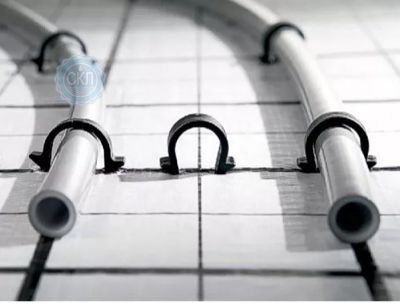 Скоба якорная ITAL усиленная (40 мм) для теплого пола, черный  100 шт