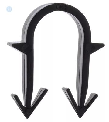 Скоба якорная ITAL усиленная (40 мм) для теплого пола, черный  100 шт