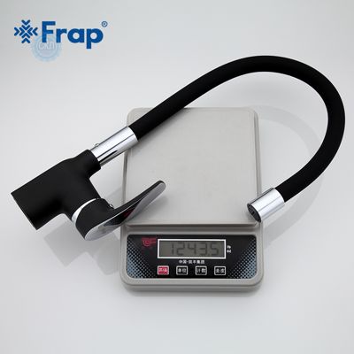 Смеситель  Frap F4453-04 для кухни ,чёрный ,латунь