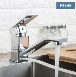 Смеситель  FRAP F4546  для кухни и умывальника , хром  , латунь