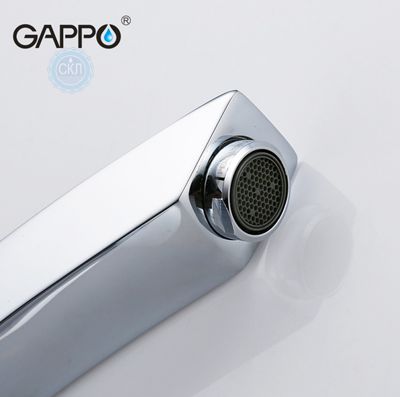Смеситель для кухни с гайкой хром Gappo Jacob G4007