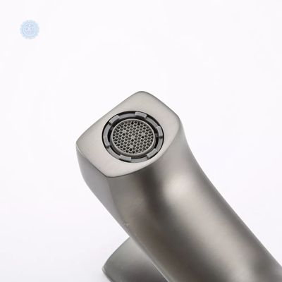 ​Змішувач для раковини хром Frap F1071-9 збройова сталь