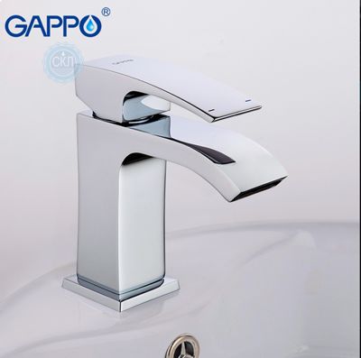 Смеситель для раковины хром Gappo Jacob G1007-1