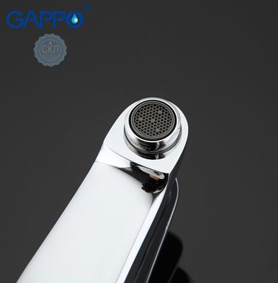 Смеситель для раковины с гайкой хром Gappo Vantto G1036