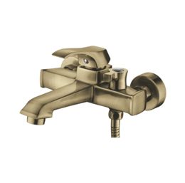 ​Смеситель для ванны с коротким изливом LM3242C, бронза, латунь