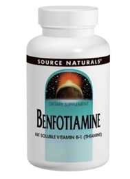 Source Naturals, бенфотиамин, 150 мг, 60 таблеток