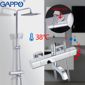 Термостатические душевые системы Gappo G2491​ с изливом , гибким и тропическим душем - изделия класса люкс.